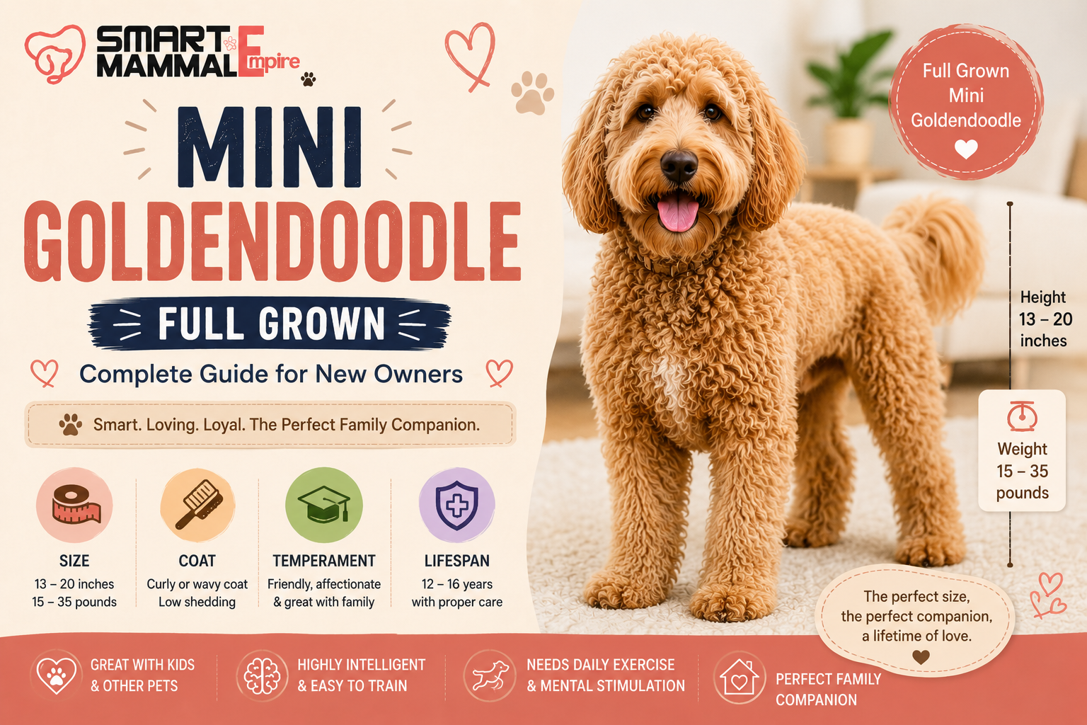 Full Grown Mini Goldendoodle