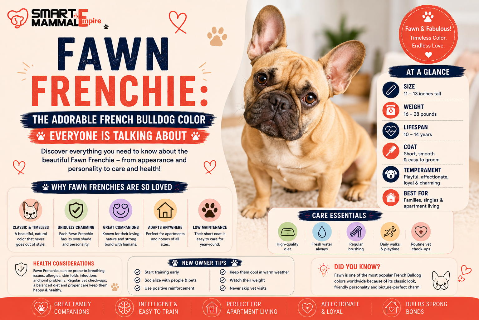 Fawn Frenchie: The Adorable French Bulldog Color Everyone Is Talking About