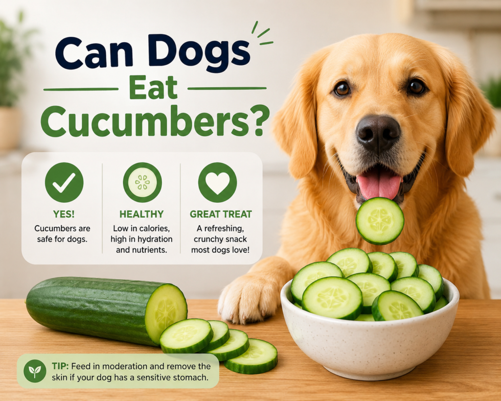 Can Dogs Eat Cucumbers?