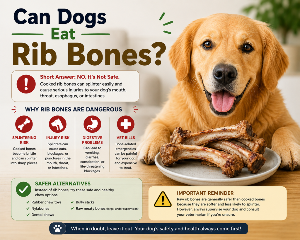 Can Dogs Eat Rib Bones?