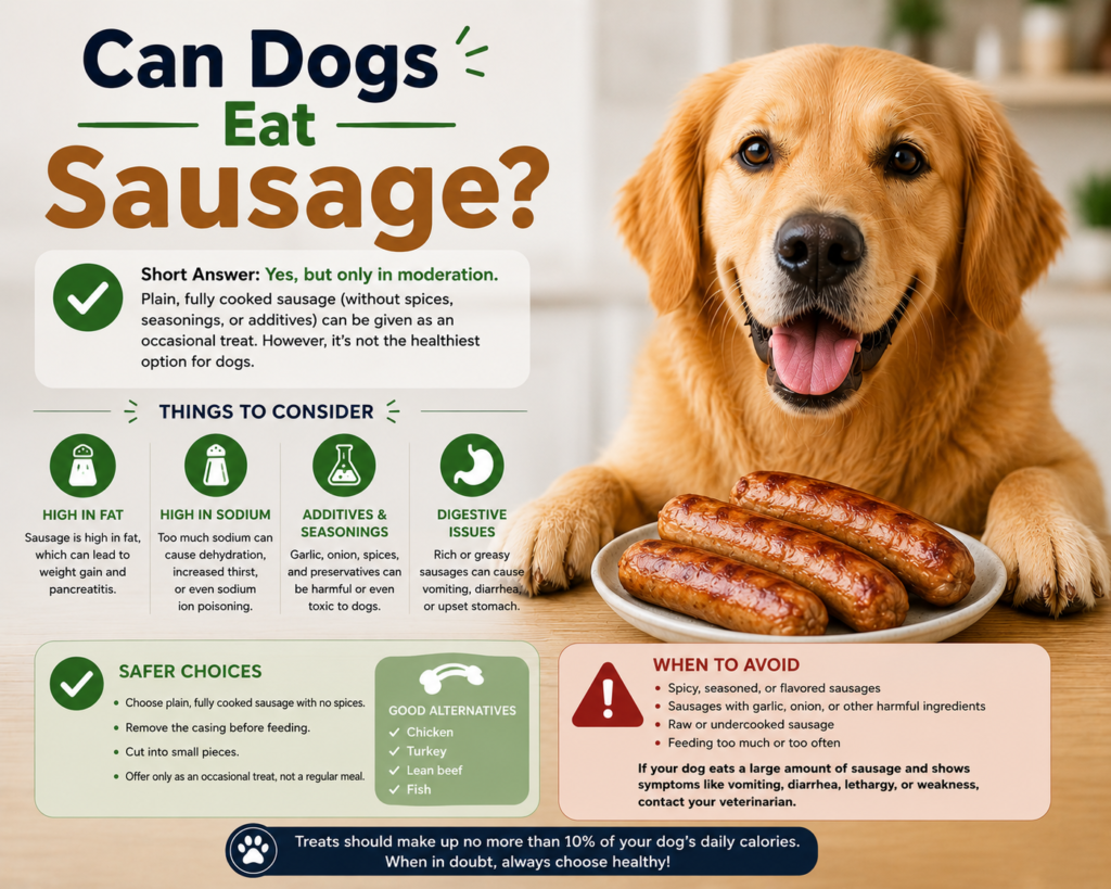 Can Dogs Eat Sausage?
