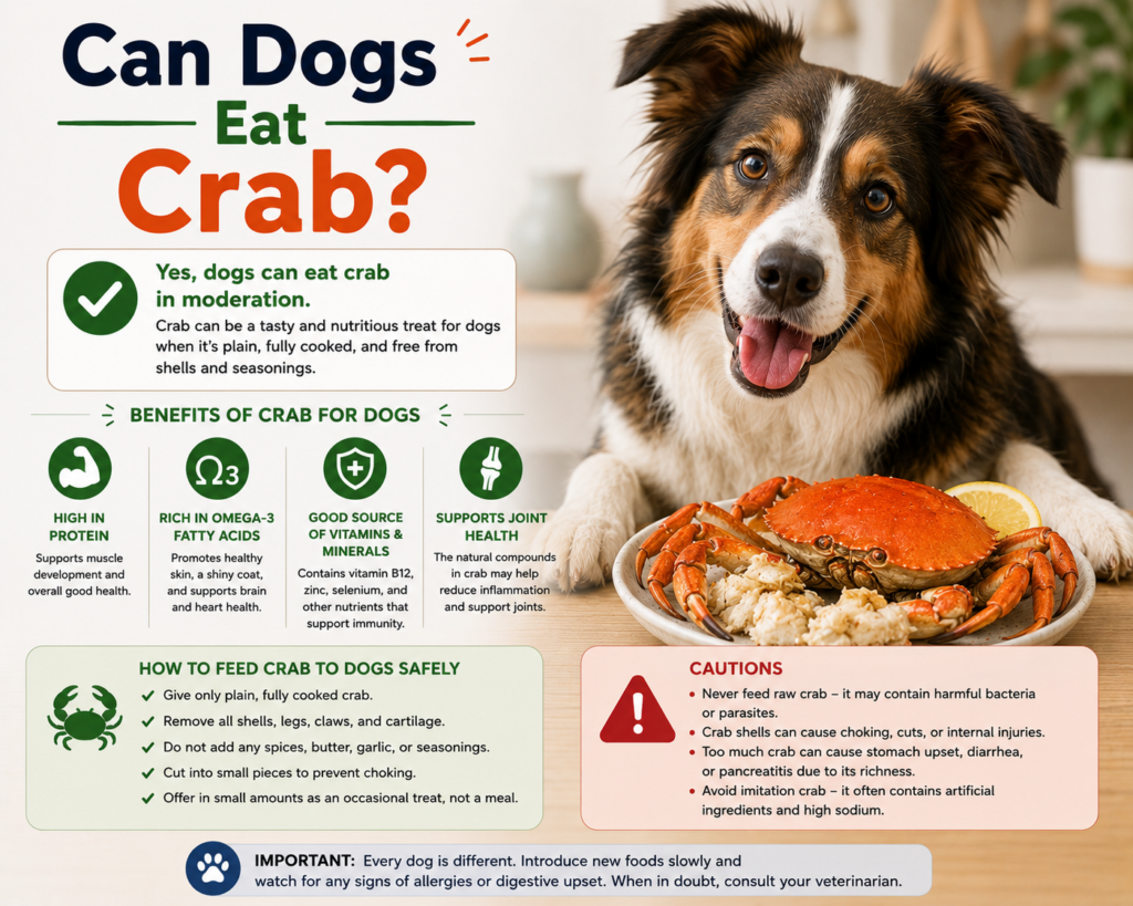 Can Dogs Eat Crab?