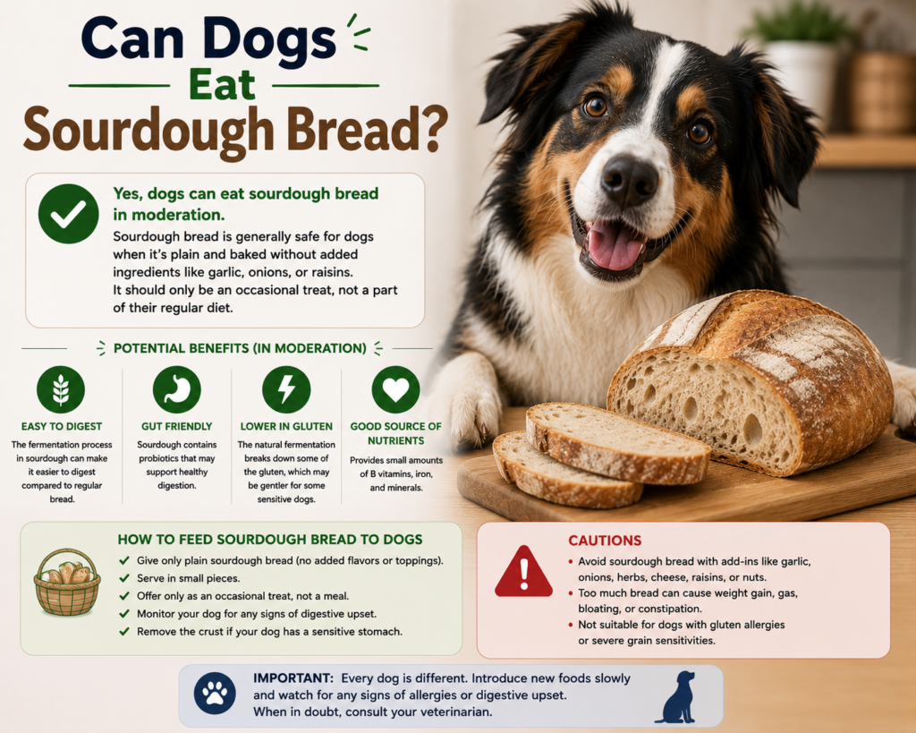 Can Dogs Eat Sourdough Bread?
