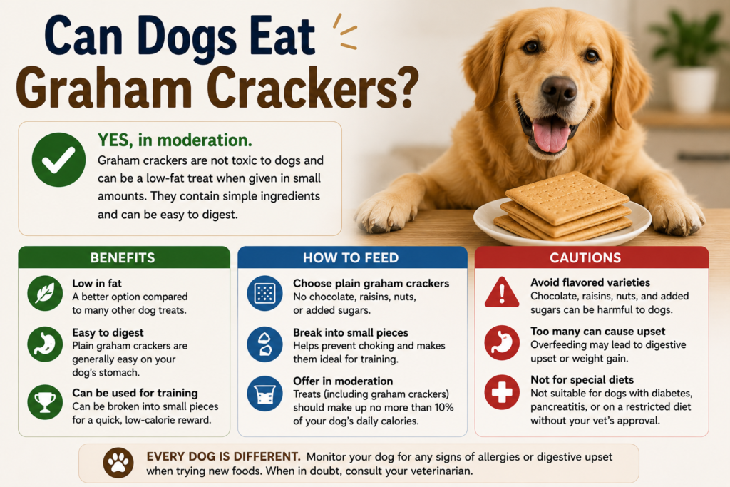 Can Dogs Eat Graham Crackers?