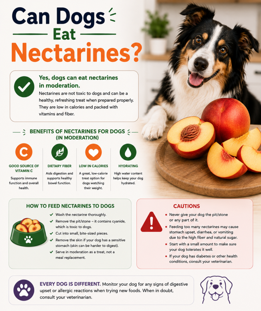Can Dogs Eat Nectarines?