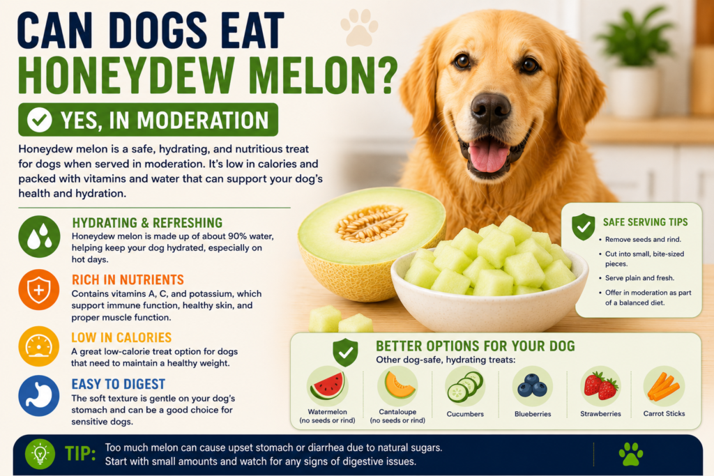 Can Dogs Eat Honeydew Melon?