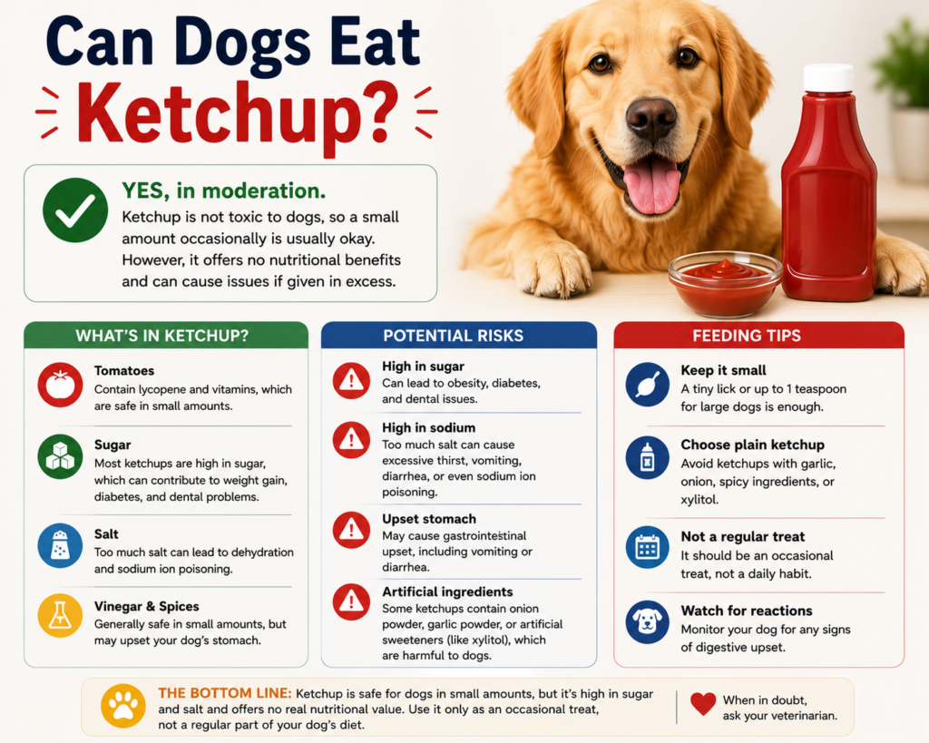 Can Dogs Eat Ketchup?