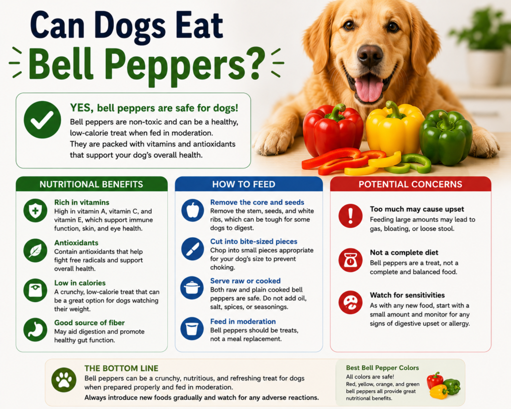 Can Dogs Eat Bell Peppers?