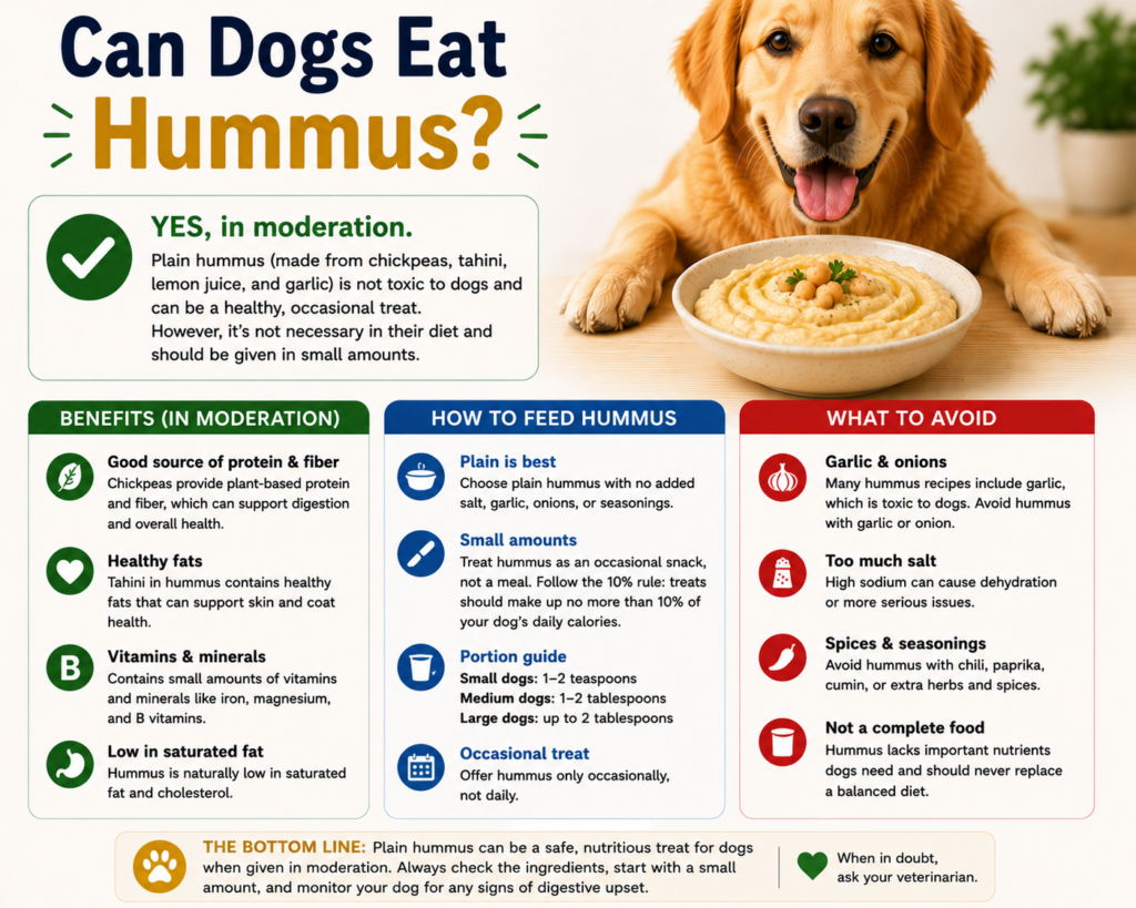 Can Dogs Eat Hummus?