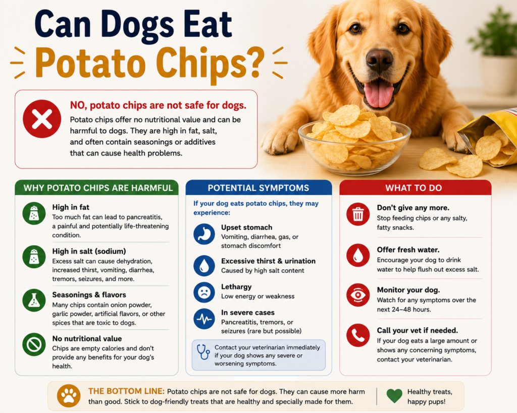Can Dogs Eat Potato Chips?