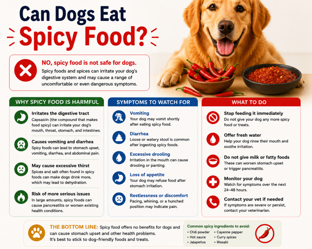 Can Dogs Eat Spicy Food?