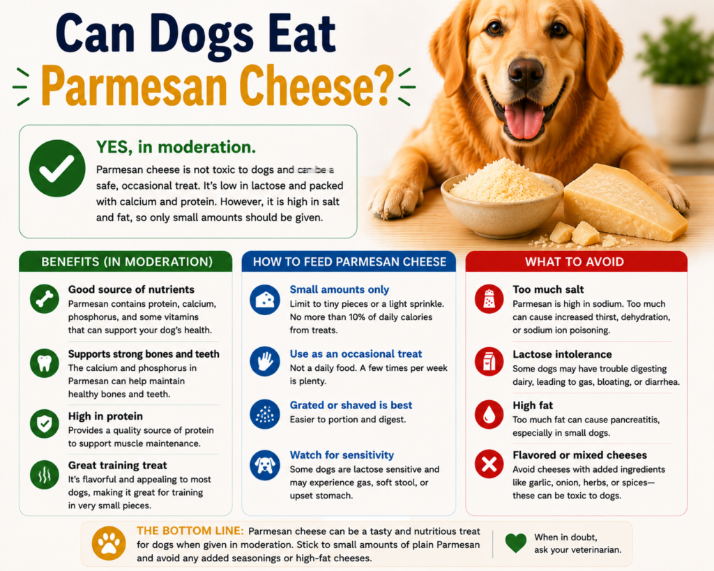 Can Dogs Eat Parmesan Cheese?