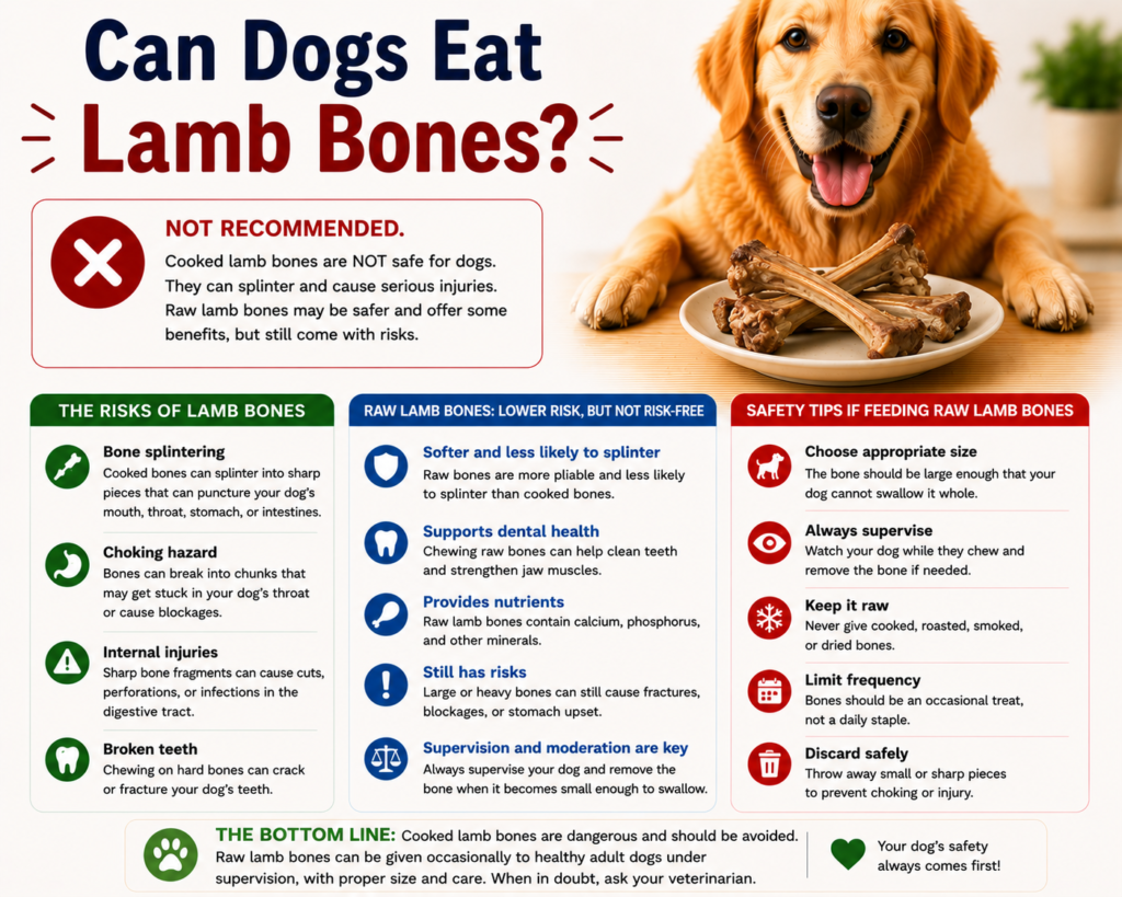 Can Dogs Eat Lamb Bones?