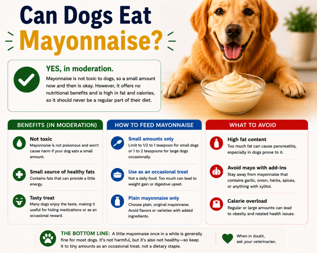 Can Dogs Eat Mayonnaise?