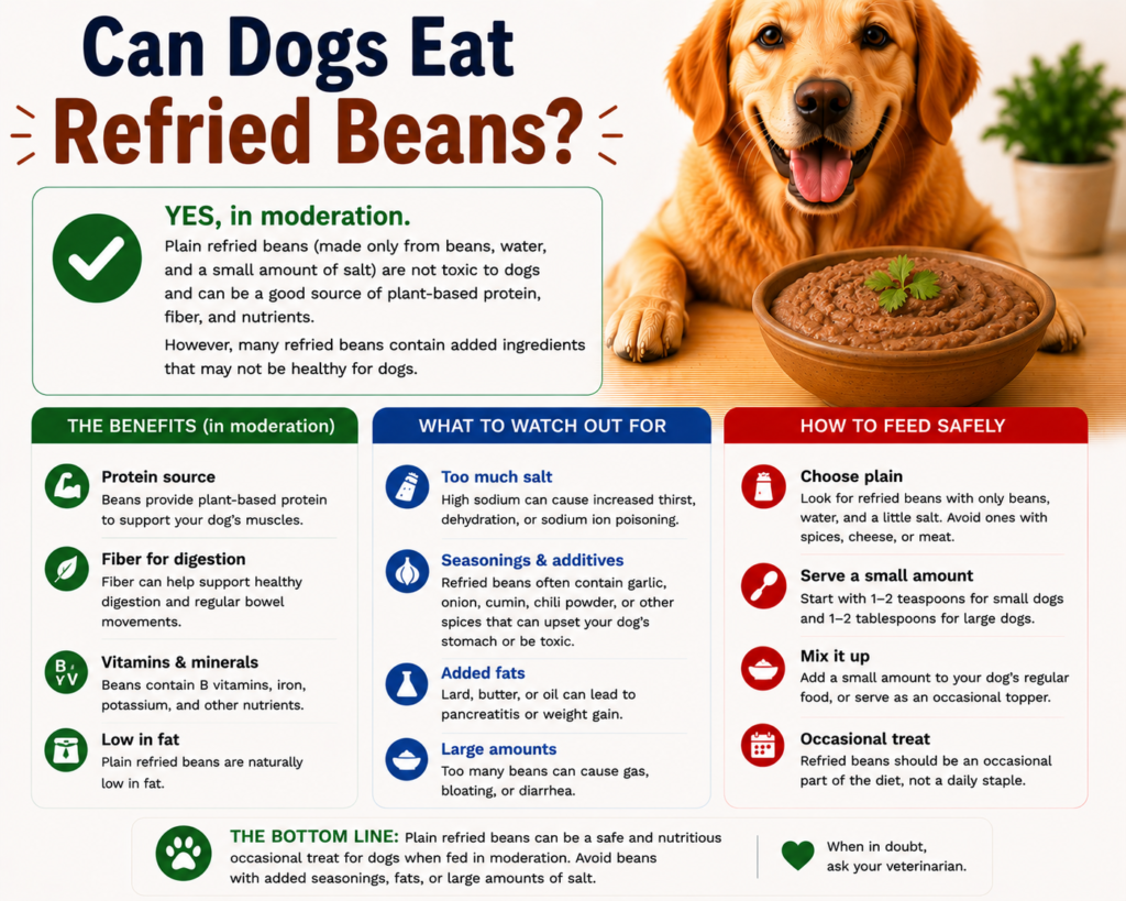 Can Dogs Eat Refried Beans?