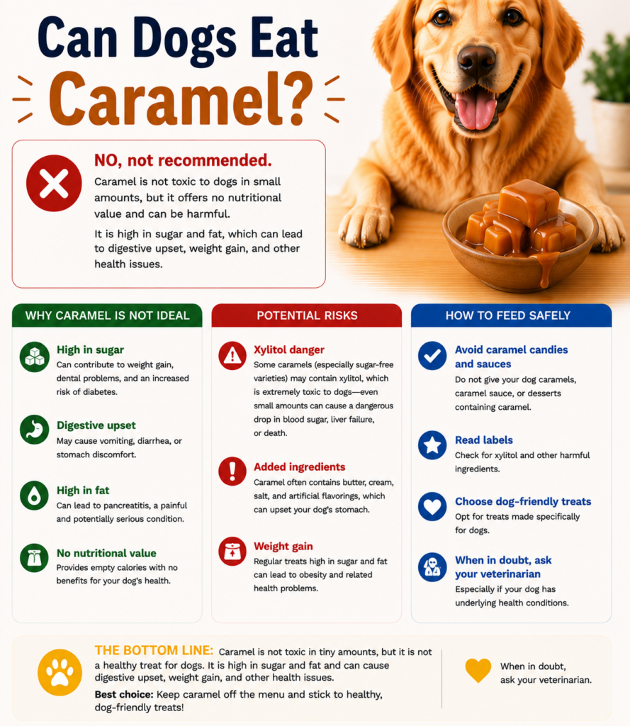 Can Dogs Eat Caramel?