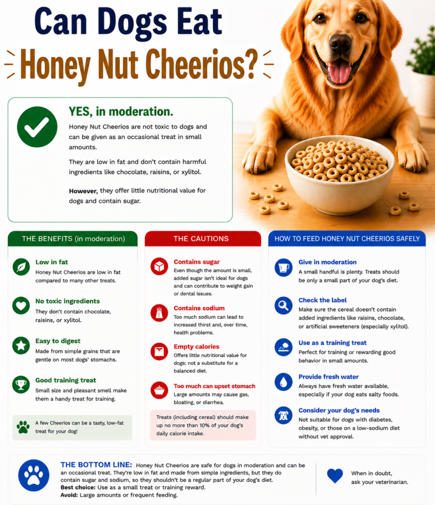 Can Dogs Eat Honey Nut Cheerios?