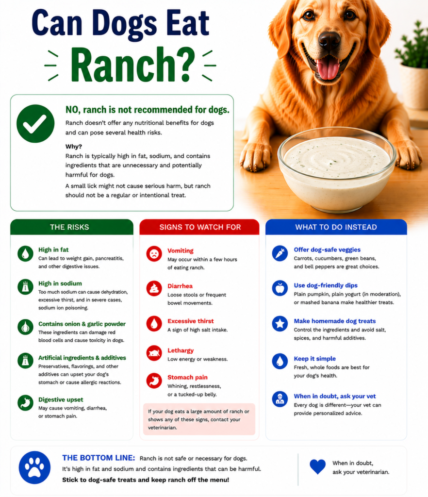 Can Dogs Eat Ranch?
