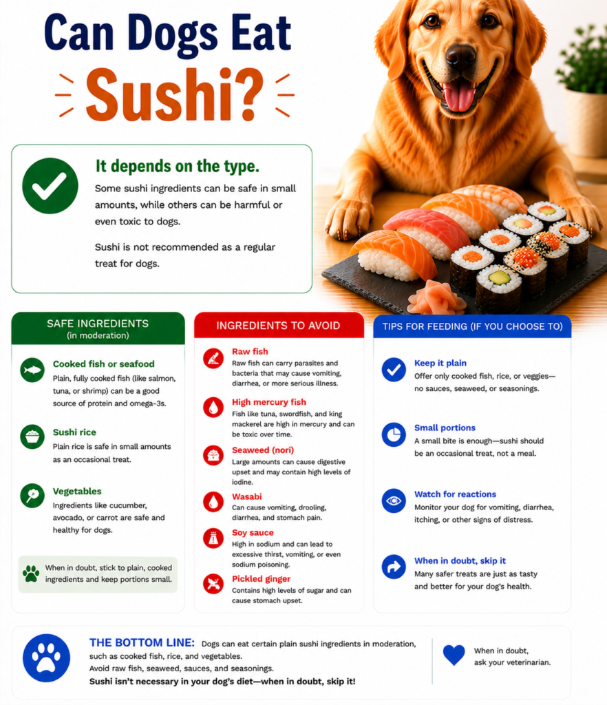 Can Dogs Eat Sushi?