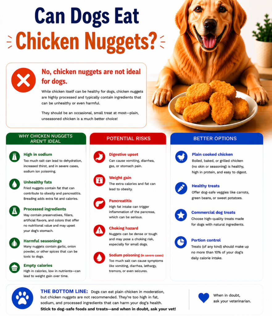 Can Dogs Eat Chicken Nuggets?