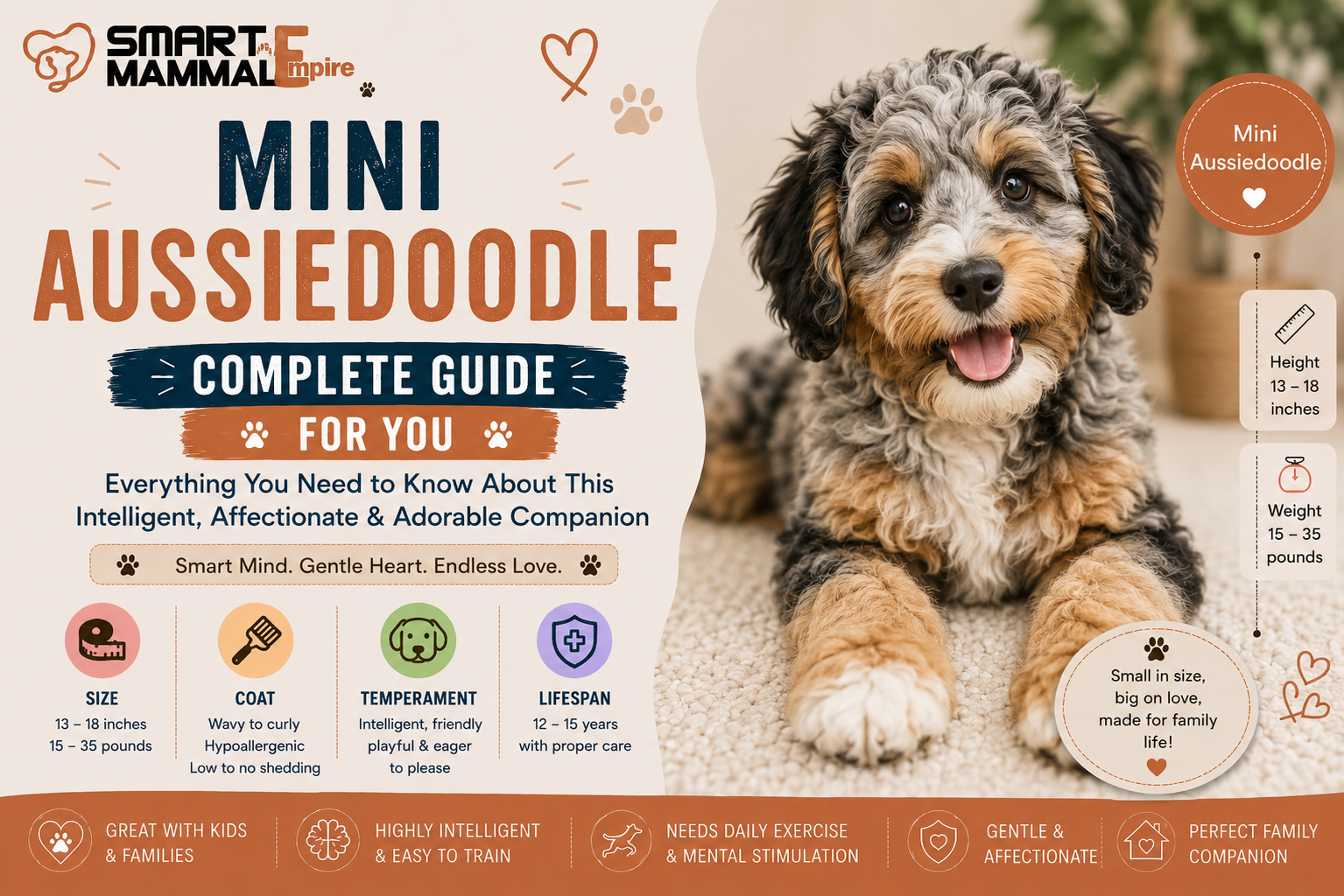 Mini Aussiedoodle – Complete Guide For You